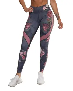 2023 Custom Logo Yoga Gym Wear Women Leggings Body Shaper Sweat Sportswear Girls Silver Slim High Waist Fitness Pants