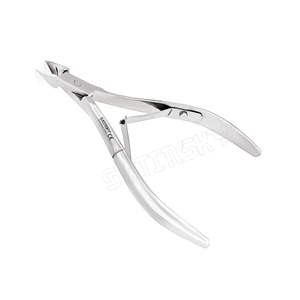 Cortador de cutículas de acero inoxidable profesional, pinzas, herramientas de manicura de pedicura resistentes afiladas arcoíris - Product Image 2