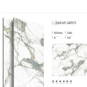 Azulejos de porcelana Suprema Prestige Gloss 800x1600 1200x1800 750x1500mm Diseñados para espacios residenciales y comerciales de lujo moderno y grandioso - Product Image 1