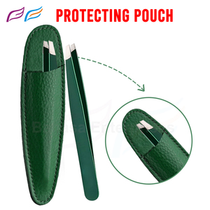 Pince à épiler pour sourcils en marque privée, logo personnalisé, pince à épiler en acier inoxydable, fabricant OEM ODM, fournisseur en gros, Bahasa Pro - Product Image 6