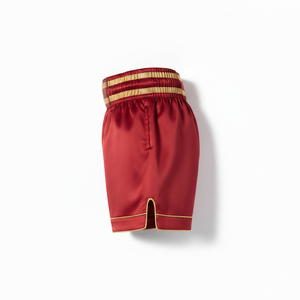 Shorts en soie avec broderie personnalisée, unisexe, taille standard, vêtements d'arts martiaux - Product Image 6