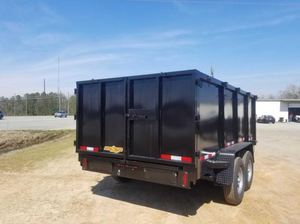 Nuevo, sin usar, 2026 7X14 Down 2 Earth Trailers 7×14 Remolque basculante de perfil bajo con laterales altos de 48 pulgadas y rampas disponibles a bajo precio - Product Image 5