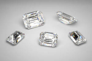 Diamantes Sueltos Cultivados en Laboratorio, Corte Asscher, Calibrados CVD, 0.05-0.2ct, F Fancy Vivid VVS, 3.0x2.15mm, 4.0x3.0mm, para Joyería - Product Image 4