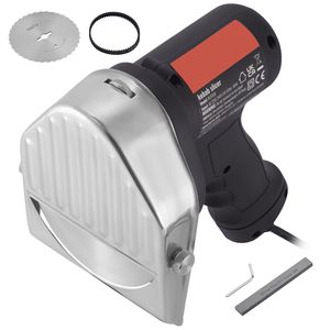Cortadora de Gyros Eléctrica Profesional de 80W, de Acero Inoxidable, para Uso Comercial, Cortadora de Carne para Doner Kebab, Cuchillo para Shawarma, Cuchillo para Kebab Turco - Product Image 3