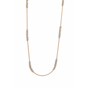 Collar de Cadena con Detalles de Barra, Joyería Minimalista y Elegante para Mujer, Ideal para Regalos y Uso Diario - Product Image 1