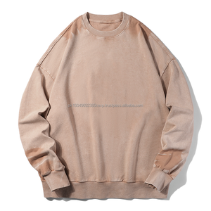 Sudadera con Capucha Estampada con Lavado Ácido, Sudadera Extra Grande de Felpa Francesa Vintage con Lavado Ácido, Unisex de Alta Calidad - Product Image 2