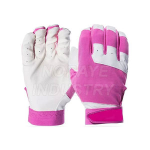 Gants de frappe de baseball personnalisés OEM, protection des mains en cuir d'agneau de qualité supérieure - Product Image 2