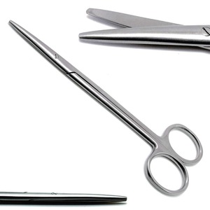 กรรไกรเมทเซนบาุม โค้ง ทำจากเหล็กกล้าไร้สนิม สำหรับผ่าตัดสัตว์ ใช้สำหรับการชำแหละ ผลิตโดยผู้ผลิตในปากีสถาน ได้รับการรับรองมาตรฐาน - Product Image 5