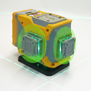 Niveau laser croisé 3D 360° à faisceau vert 12 lignes de qualité industrielle avec auto-nivellement, précision de 0,2 mm, indice de protection IP54 - Product Image 4