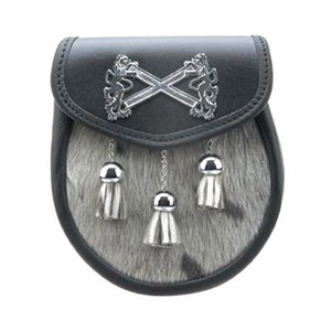 Sporran de Piel de Conejo de Color Sólido Hecho a Medida 100% de Alta Calidad con Bolsas para Sporran, Producto de Primera Calidad - Product Image 1