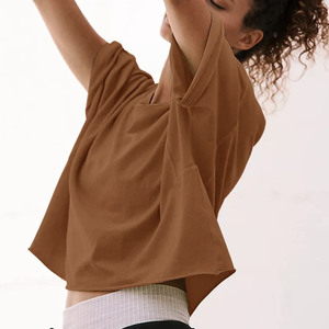 Camiseta Deportiva de Secado Rápido para Mujer, Talla Grande, Marca de Alta Calidad, Nueva Llegada 2026, Algodón y Poliéster, Logotipo Personalizado Bordado - Product Image 2
