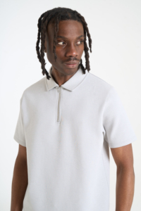 Camiseta Polo para Hombre de Alta Gama, Resistente a las Arrugas, Transpirable, de Color Sólido, Personalizable, de Manga Corta, Suministro de Fábrica - Product Image 5
