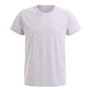 T-shirt unisexe en pur coton 100% filé à l'anneau, taille mélangée et couleur unie avec un design personnalisé sans étiquette, logo vierge, t-shirt à col rond - Product Image 4