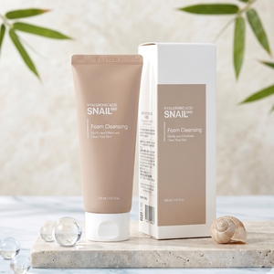 Crema Limpiadora Facial de Baba de Caracol 100ml, Limpiador Facial con Mucina de Caracol, Limpieza Profunda, Hidratante, Blanqueador, OEM, Marca Privada, Cuidado de la Piel - Product Image 1