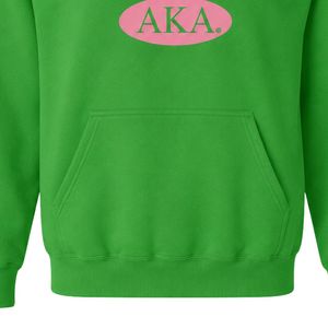 Sweat-shirt à capuche vert avec motif graphique 'Indiana' rose, en molleton de coton, à manches longues, décontracté, pour femme, confortable, idéal pour l'hiver - Product Image 4