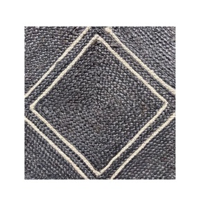 Alfombra de Yute Gris de Alta Calidad y Estilo Moderno, Alfombras Tradicionales de la India, Fabricación de Primera Calidad, Mejor Precio del Mercado - Product Image 1