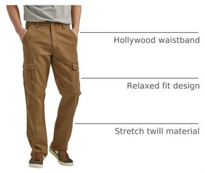 Ropa Deportiva Sostenible y Cómoda para Uso Diario, Pantalones Cargo Ligeros de Color Azul Claro para Hombre, Pantalones Cargo de Alta Calidad con Múltiples Bolsillos para Hombre - Product Image 3