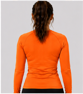 Tunique médicale confortable à manches longues pour femme, extensible et respirante, sous-vêtement d'infirmière, uniforme de travail hospitalier, personnalisable OEM ODM - Product Image 3