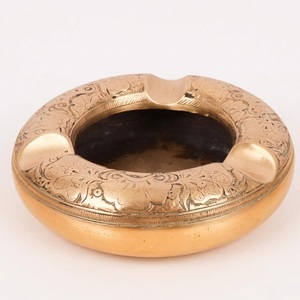 Cendrier carré de luxe en cuivre antique, cendrier de table vintage pour décoration intérieure et extérieure, maison, bureau, porte-cigarettes - Product Image 6