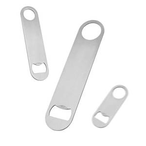 Stainless Steel Bottle <b>Opener</b> Rectangle Mini Manual <b>Openers</b> Dishwasher Safe - Product Image 1