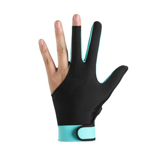Guantes de Snooker Personalizados de 3 Dedos, Duraderos, Antideslizantes y Transpirables para Jugadores Profesionales de Mesa, para Bolas de Snooker y Billar - Product Image 3