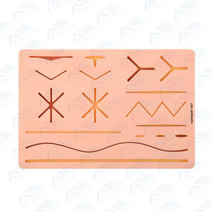 Kit de sutura de práctica para estudiantes de medicina al por mayor, kit completo de práctica de almohadilla de sutura con heridas, kit de sutura práctica, instrumento médico - Product Image 2