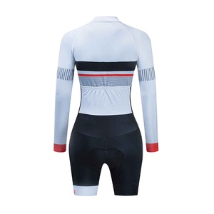 Maillot de cyclisme personnalisé de haute qualité, design spécial, combinaison de cyclisme une pièce respirante, kit de vêtements de vélo de route - Product Image 4