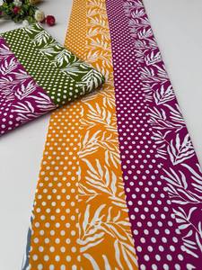 Nouveauté Nigeria : Tissu imprimé wax 100 % coton Grand Super Gold avec effet pailleté pour les dernières tendances de la mode Ankara - Product Image 3