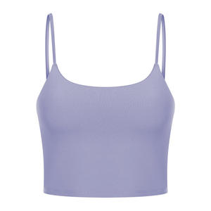 Custom Seamless Active Wear Women Sportswear Push up Yoga Bra Cross Back Yoga <b>Top</b> Women Padded Sports Bra for Women - Product Image 5