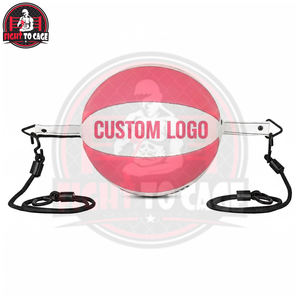 Kit d'entraînement de boxe tout-en-un double extrémité, blanc et rose, de bonne qualité, design unique, durable, léger, personnalisé - Product Image 2