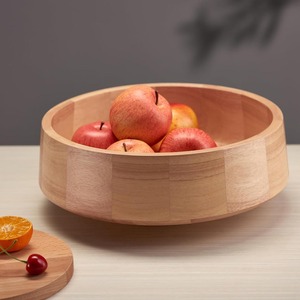 Bol en bois de manguier de qualité alimentaire avec pied, écologique, fait main, pour salades ou fruits, idéal pour la table et la cuisine, vente en gros - Product Image 3