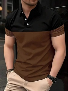 Men's Plus Size Breathable Eco-Friendly Customized Logo Blank Design Knitted Fabric High Quality Summer Casual Style Shirt - Product Image 3
