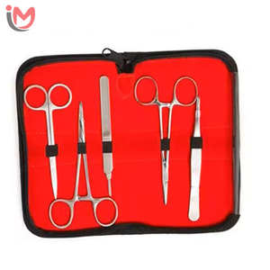 Kit d'entraînement à la suture avec coussin en silicone et instruments chirurgicaux pour la formation des étudiants en médecine, kit d'entraînement à la suture pour étudiants OEM - Product Image 4