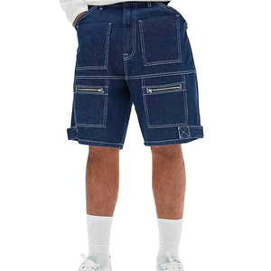 Pantalones Cortos de Mezclilla Transpirables de Moda para Hombre, Pantalones Cortos Casuales de Mezclilla a Precio Económico, Personalización al por Mayor, Pantalones Cortos de Mezclilla para Hombre - Product Image 1