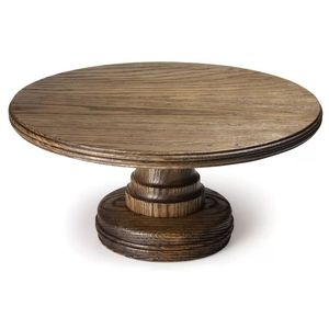 Soporte para pasteles de madera maciza para uso en panaderías caseras y presentaciones profesionales de catering. - Product Image 6