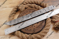 Couteau tactique de survie et de chasse en acier de Damas à motif torsadé, lame Tanto pleine longueur, pour camping, activités de plein air et bricolage