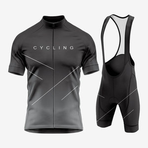 บริการ OEM ชุดแข่งจักรยานแบบกำหนดเอง เสื้อเจอร์ซีย์รัดรูปและกางเกงขาสั้นแบบมีสายรัดเอว ขายดี ชุดยูนิฟอร์มปั่นจักรยานแบบซับลิเมชั่น - Product Image 4
