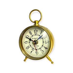Horloge murale en laiton, mouvement silencieux, design moderne lumineux, décoration de luxe pour salon et chambre à coucher, artisanat Tajdaar - Product Image 5