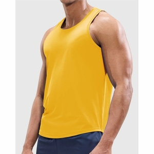 Service OEM ODM disponible, débardeur pour homme de haute qualité pour la salle de sport et la remise en forme, 100% polyester, anti-UV, séchage rapide, à prix raisonnable - Product Image 2