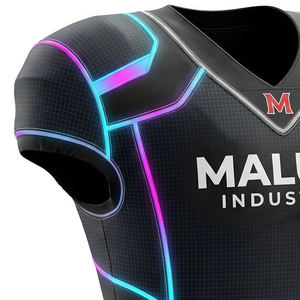 Uniformes de Fútbol Americano Sublimados de Alto Rendimiento, Ropa Deportiva Personalizada para Equipos, Conjuntos de Camisetas de Fútbol Transpirables con Malla - Product Image 5