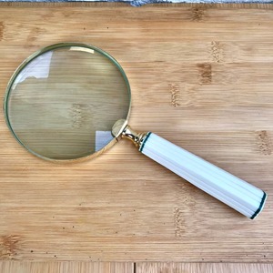 High Quality Handcrafted <b>Microscope</b> Magnifying Glass with Natural Horn Handle for Reading Crafts Inspection OEM Customizable - Product Image 2