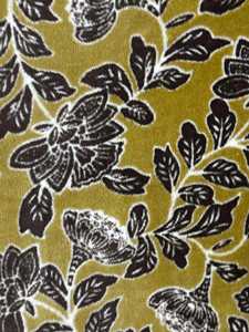 Cortina de Algodón con Estampado Floral de Olivas Estilo Vintage, Decoración Boho, Tamaño Personalizado, Decoración Boho para el Hogar, Estilo Lujoso, Terciopelo de Algodón - Product Image 3