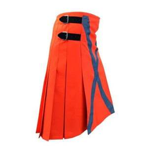 Kilt Escocés para Hombre, Estilo Bombero, Hecho a Mano, Excelente Diseño - Product Image 2