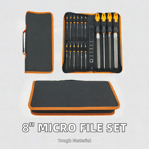 ชุดตะไบเหล็กแบนขนาด 8 นิ้ว (140 มม.) รุ่น T12 มาตรฐานอุตสาหกรรม แบบอเมริกัน ตัดสองด้าน ตัดเรียบ - Product Image 2