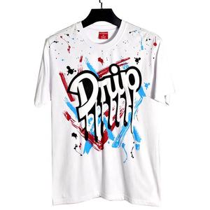 T-shirt à manches longues surdimensionné pour homme de qualité supérieure, impression sérigraphique pour un tissu doux, finition durable, coton polyester, séchage rapide - Product Image 1