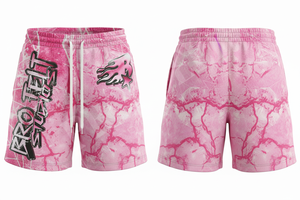 Nouveaux shorts en toile personnalisés tendance et à la mode, imprimés intégralement, respirants, à séchage rapide, pour hommes, couleur et taille personnalisées - Product Image 3