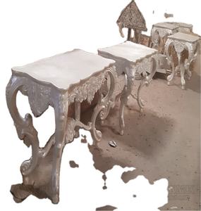 Mesa de consola de decoración de salón de bodas de madera - Product Image 1