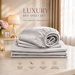 Hotel Grade 300 TC Bamboo <b>Sheets</b> | Silky Smooth Cooling Breathable <b>Bedding</b> Set for Hospitality Homes Wholesale Premium Bed Linen - Product Image 2