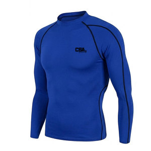 Ensemble de compression haute performance pour hommes, vêtements de sport ajustés pour la musculation, la course à pied et les entraînements de fitness - Product Image 2