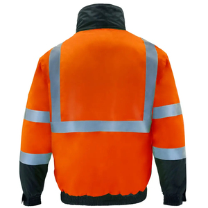 Veste de sécurité homme à manches longues, légère et à séchage rapide, qualité supérieure, vente en gros, 2026, avec impression de logo personnalisé pour vêtements de travail - Product Image 3